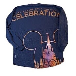 Disney World 50th Anniversary Celebration Spirit Jersey Magic Kingdom Size Small